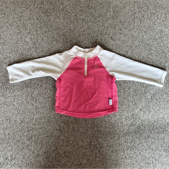 🌟3/$20🌟 iPlay UPF50+ Swim Shirt Rash Guard Infant Baby 12 Months - Picture 1 of 5
